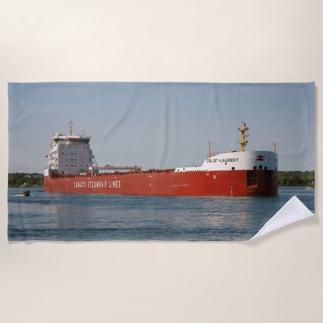 Toalla de playa CSL St. Laurent (Anverso)