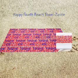 Toalla De Playa Cuarto Feliz