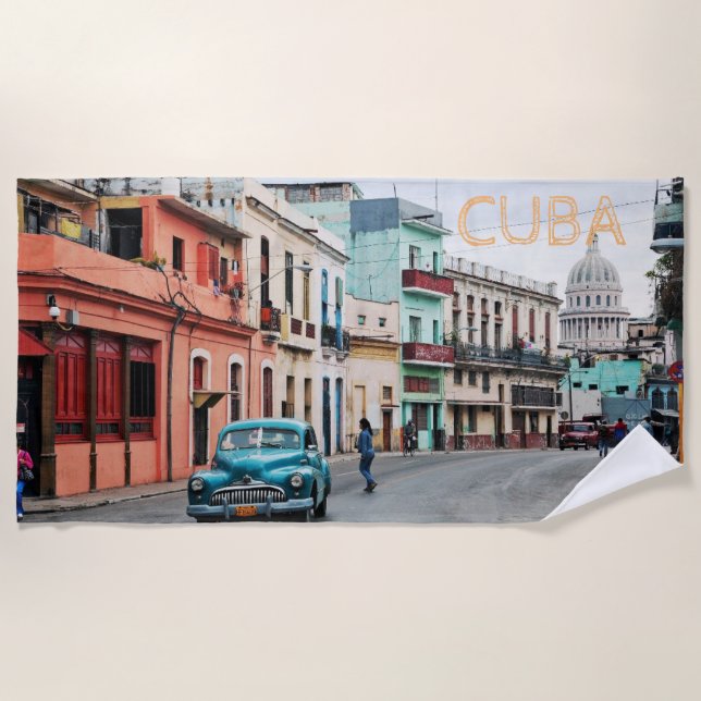 Toalla De Playa Cuba (Anverso)