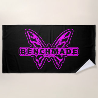 Toalla De Playa Cuchillos hechos en Benchmade Neon Butterfly Toall