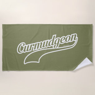 Toalla De Playa Curmudgeon