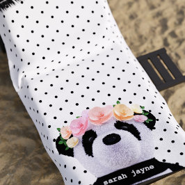 Toalla De Playa Cute Panda Bear Polka Dots Kids Animal Beach Toall