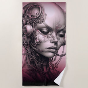 Toalla De Playa Cyborg Chica Guay Teen