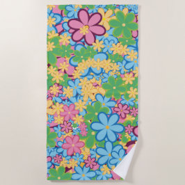 Toalla De Playa Daisies