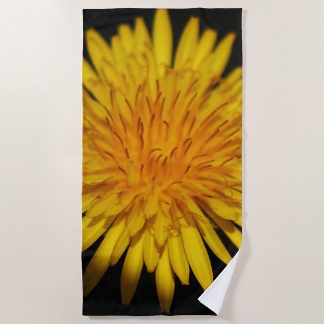 Toalla De Playa Dandelion Flower btcna (Anverso)