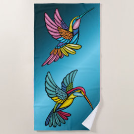 Toalla de playa de Aves
