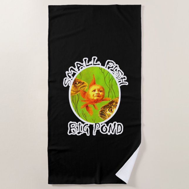 Toalla de playa de Baby Goldfish (Anverso)