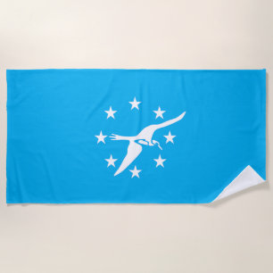 Toalla de playa de bandera de Corpus Christi