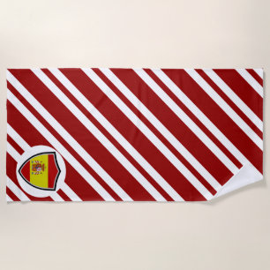 Toalla de playa de bandera española