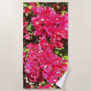 Toalla de playa de Bougainvillea