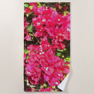 Toalla de playa de Bougainvillea