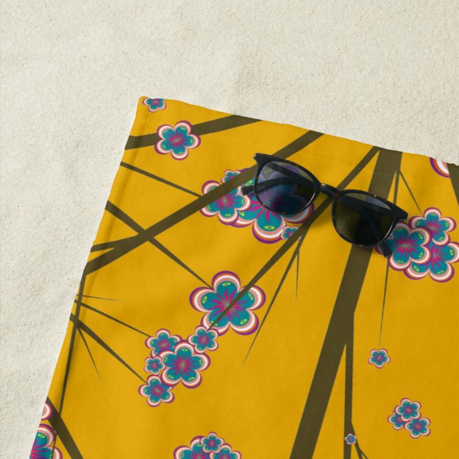 Toalla de playa de Branches Peculiar (In situ)