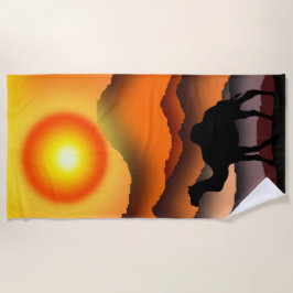 Toalla de playa de Camel