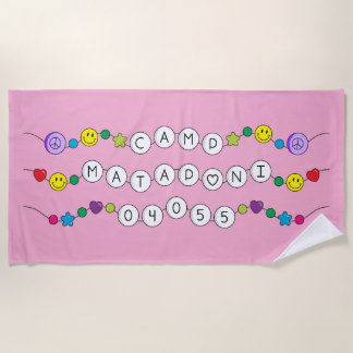 Toalla de playa de Camp Mataponi