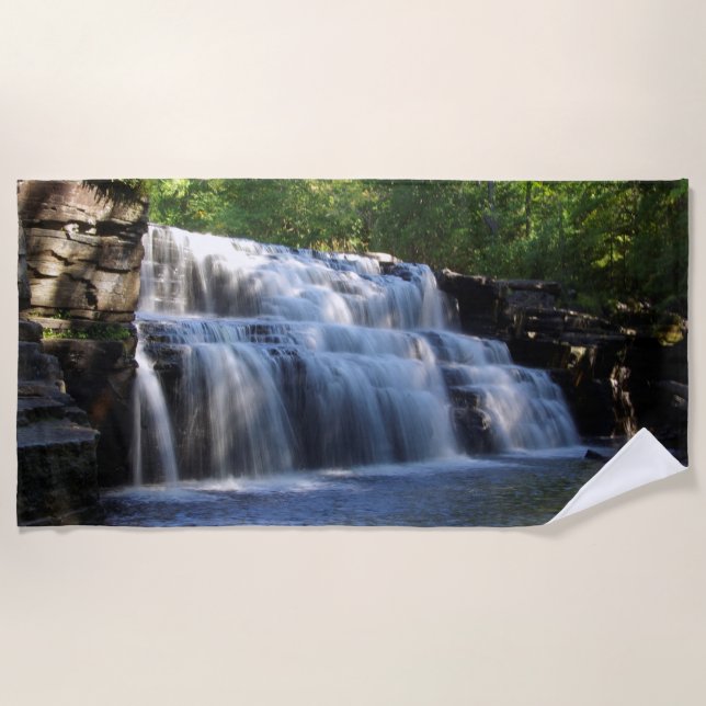 Toalla de playa de Canyon Falls (Anverso)