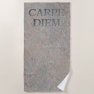 Toalla de playa de Carpe Diem Stone