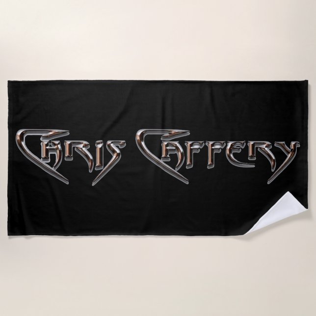 Toalla de playa de Chris Caffery (Anverso)