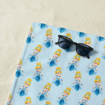 Toalla de playa de Cinderella