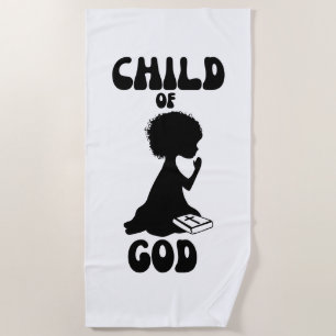 Toalla De Playa De Cito De La Biblia De Niño De Di