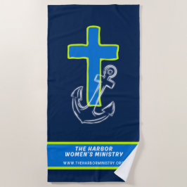 Toalla de playa de Cross & Anchor