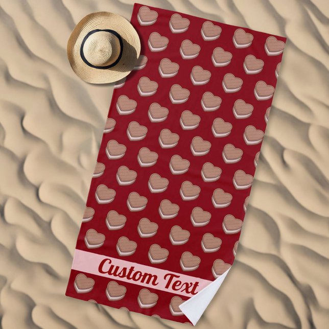 Toalla de playa de Heart Biscuit (Subido por el creador)