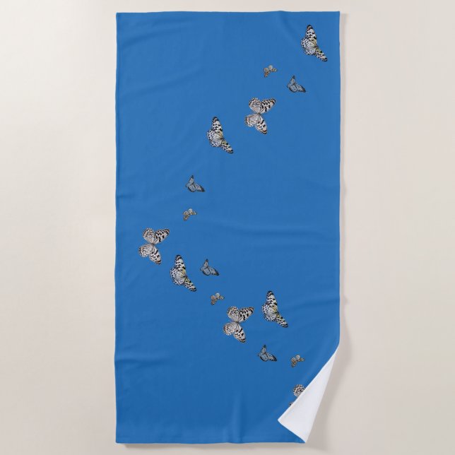 Toalla de playa de la mariposa (Anverso)
