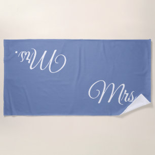 Toalla de playa de la Sra. Newlyw