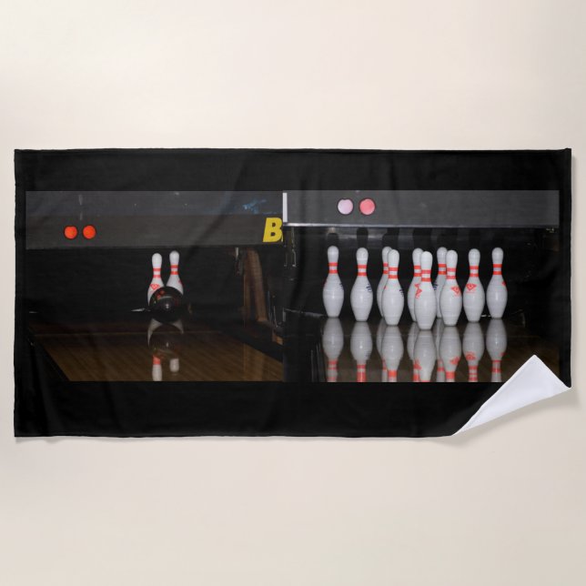 Toalla de playa de los bolos (Anverso)