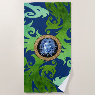 Toalla de playa de lujo Medusa