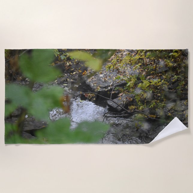 Toalla de playa de Mejora de la Tierra (Anverso)