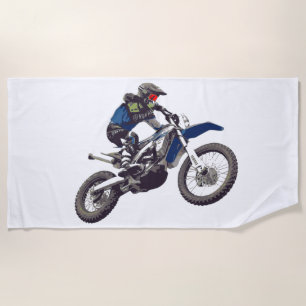 Toalla de playa de MOTOCROSS.