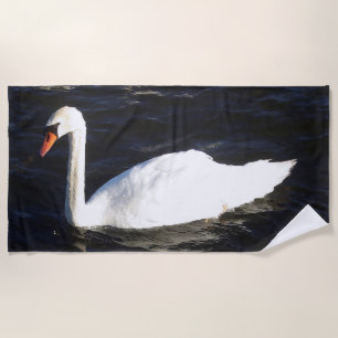 Toalla de playa de Mute Swan