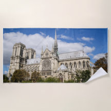 Toalla de playa de Notre Dame