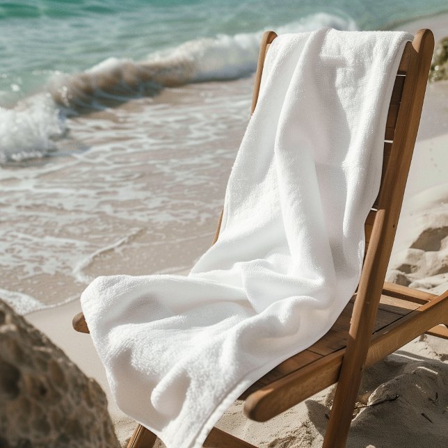Toalla de playa de personalizado, añadir material  (Custom Beach Towel, Add Artwork or Photo, ZSSPG Beach Towel)