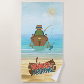 Toalla de playa de pesca