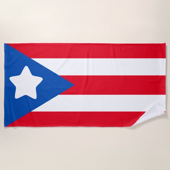 Toalla de playa de Puerto Rico (Anverso)