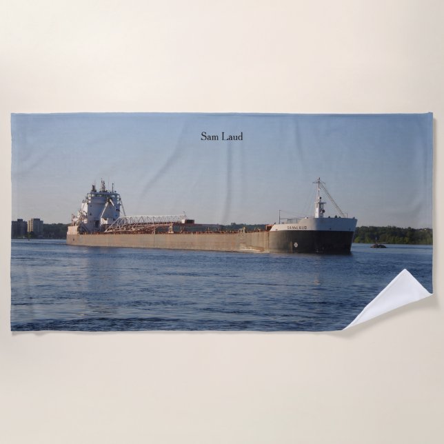 Toalla de playa de Sam Laud (Anverso)