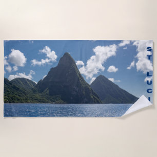 Toalla de playa de San Lucía Piton