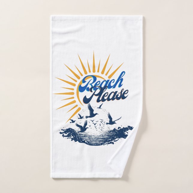 Toalla de playa de Sommer Hamilton (Toalla de mano)