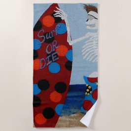 Toalla de playa de surf o de arena