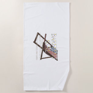 Toalla de playa de TEE Barefoot Chica