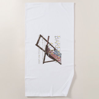 Toalla de playa de TEE Barefoot Chica