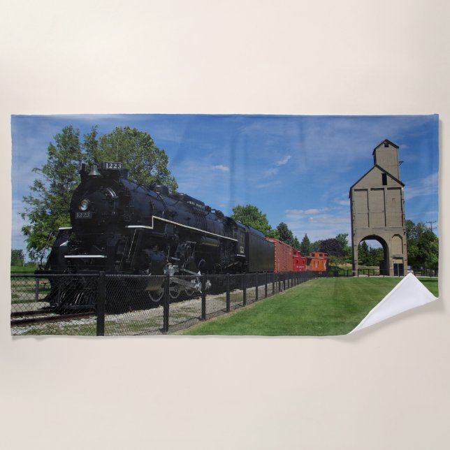 Toalla de playa de tren Pere Marquette 1223 (Anverso)
