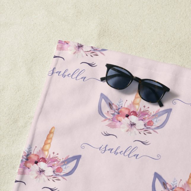 Toalla de playa de Unicorn (In situ)