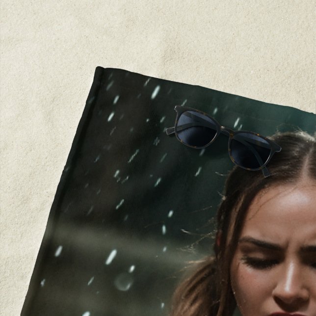 Toalla de playa de vacaciones (In situ)