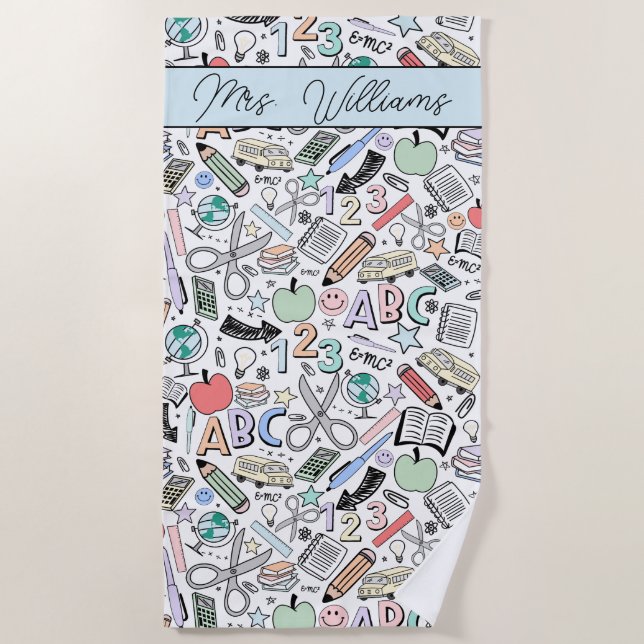 Toalla de playa de verano barata (Anverso)