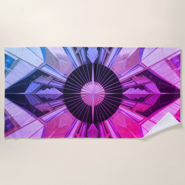 Toalla De Playa Deco Elegance (Anverso)