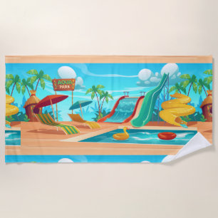 Toalla de playa del Aqua Park