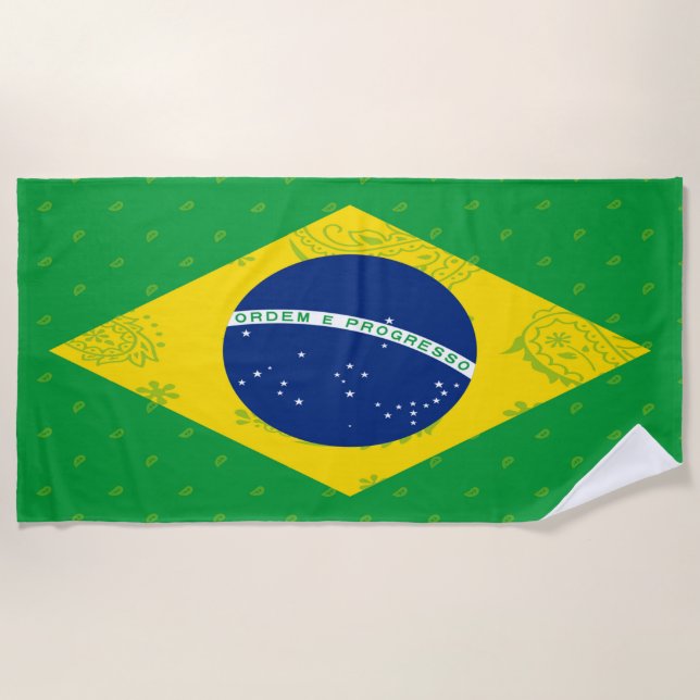 Toalla de playa del Brasil (Anverso)