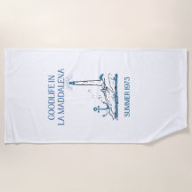 Toalla de playa del faro Goodlife La Maddalena 197